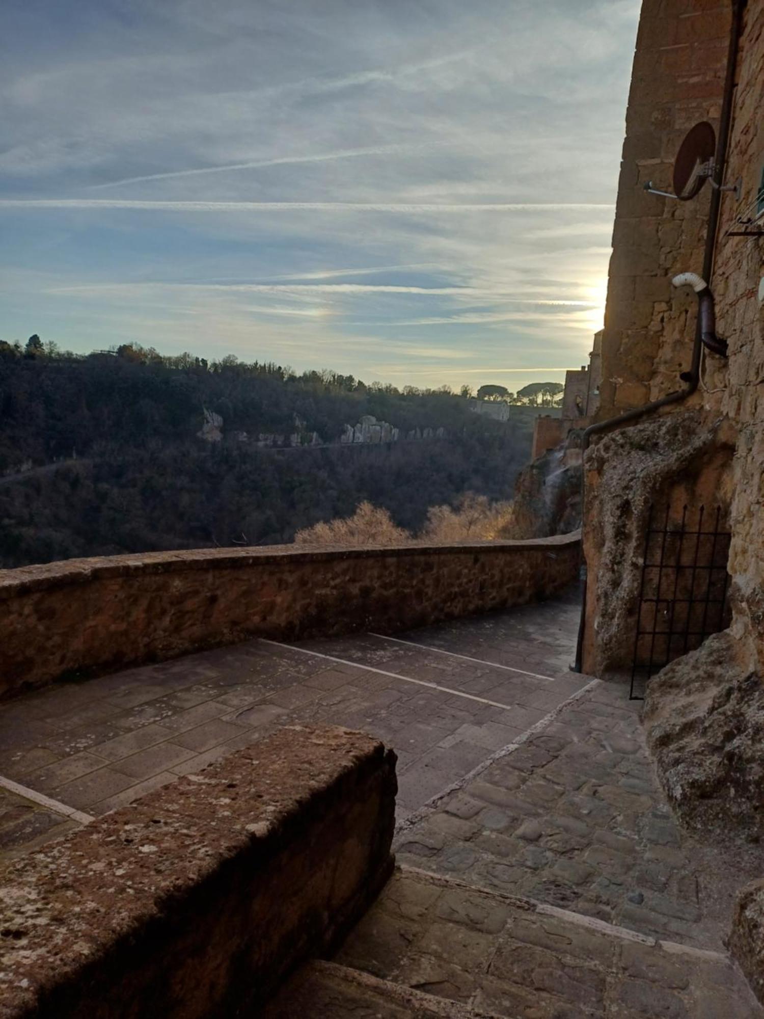 Il Nido Sulla Terrazza Lejlighed Pitigliano Eksteriør billede