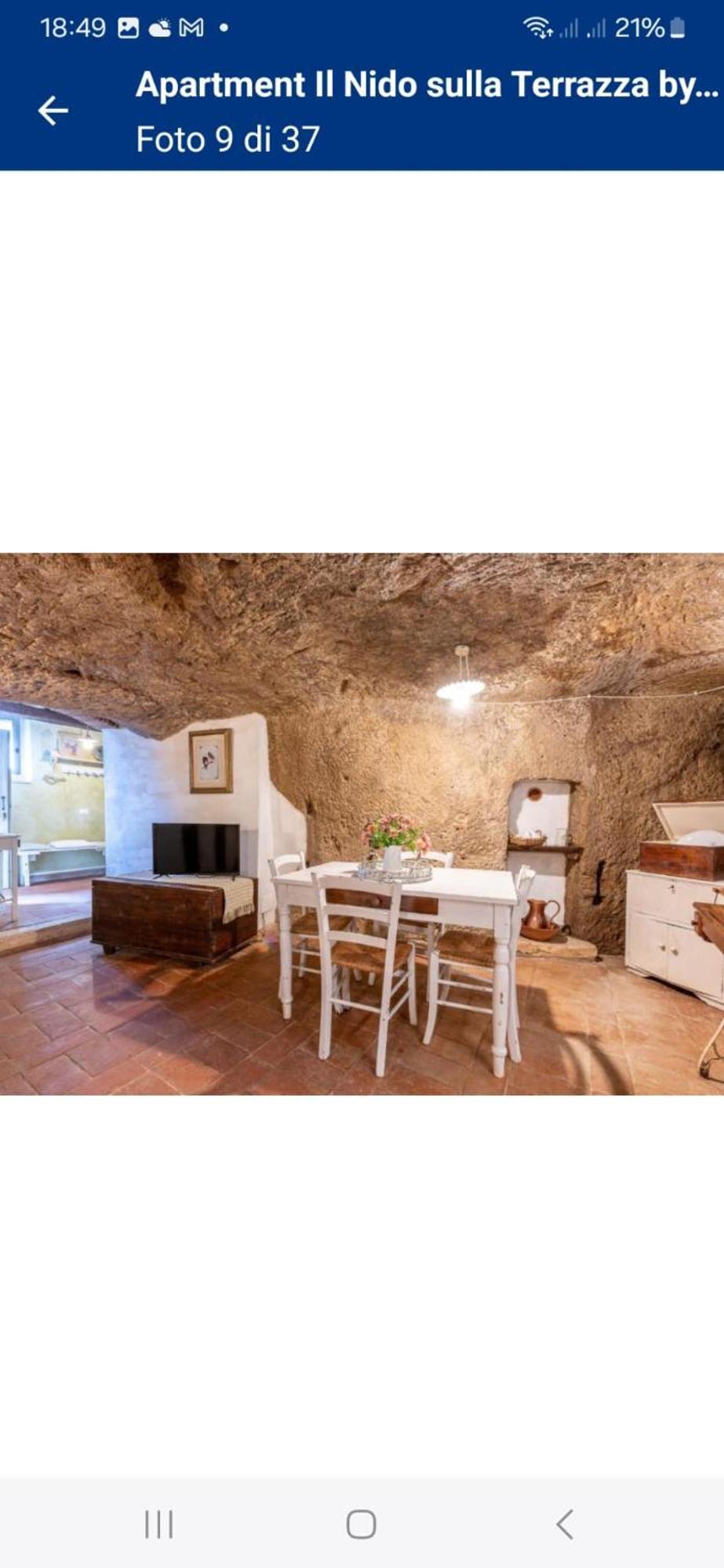 Il Nido Sulla Terrazza Lejlighed Pitigliano Værelse billede